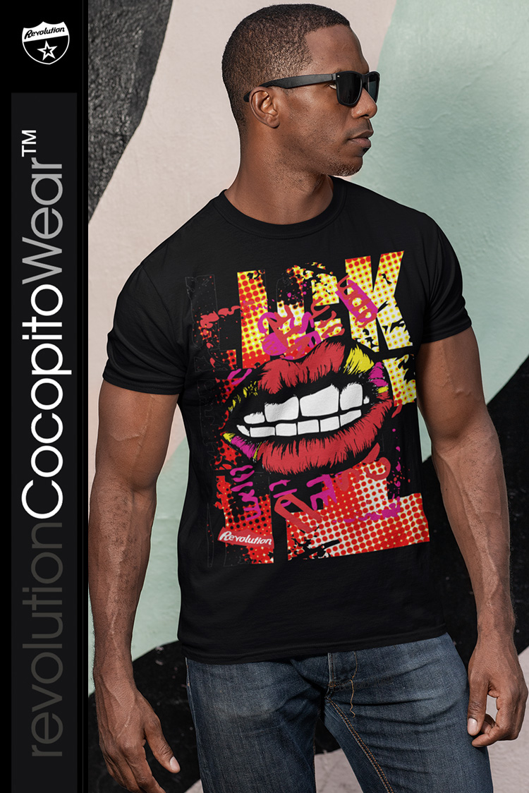 Coco-Lips Harmony - Koszulka męska Men Tshirt